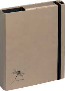 Sammelbox Pur, für Dokumente im Format A5, Kraftpapiereinband