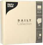 Servietten 32 x 32 cm, unifarben, 50 Stück, champagner