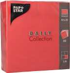 Servietten 32 x 32 cm, unifarben, 50 Stück, rot