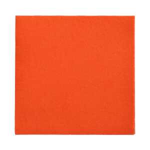 Servietten 32 x 32 cm, unifarben, 150 Stück, nektarine