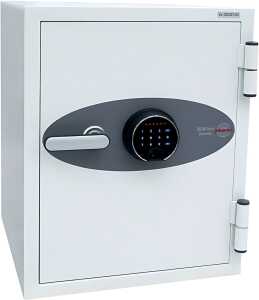 Tresor Datacare, Fingerabdruck-Schloss, Volumen 18 Liter, weiß