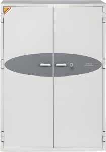 Tresor Data Commander, Schlüssel-Schloss, Volumen 457 Liter, weiß