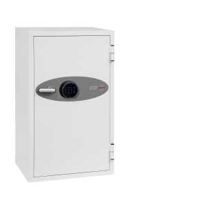 Tresor Fire Fighter, Fingerabdruck-Schloss, Volumen 162 Liter, weiß