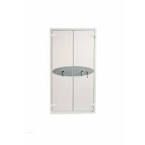 Tresor Fire Commander Pro, Schlüssel-Schloss, Volumen 549 Liter, weiß