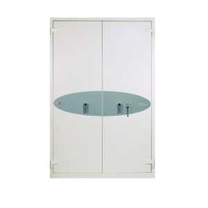 Tresor Fire Commander Pro, Schlüssel-Schloss, Volumen 772 Liter, weiß