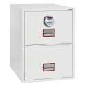 Tresor Fire File, elektrisches Schloss, 2 Schubladen, 51...