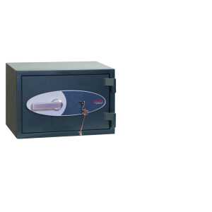 Tresor Neptune, Schlüssel-Schloss, Volumen 24 Liter, graphitgrau