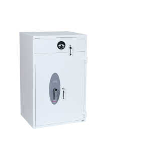 Tresor Diamond Deposit, Schlüssel-Schloss, Volumen 199 Liter, weiß