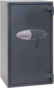 Tresor Mercury, Schlüssel-Schloss, Volumen 110 Liter, graphitgrau