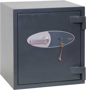 Sicherheitstresor Elara, Schlüssel-Schloss, 56 Liter, graphitgrau