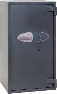 Sicherheitstresor Elara, Schlüssel-Schloss, 110 Liter, graphitgrau