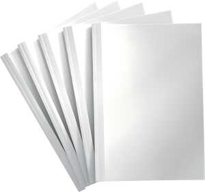 Thermobindemappen, Stärke 3 mm, Rückenblatt weiß