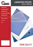 Laminierfolien, 216 mm x 303 mm, A4, Stärke 2 x 125...