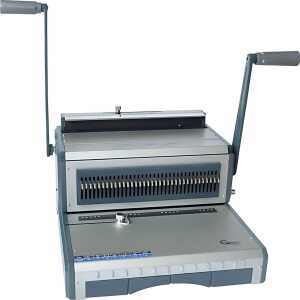 Drahtkammbindemaschine WB 6, 3:1, bis 135 Blatt binden, 34 Ringe