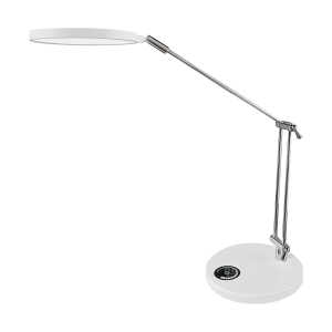 LED-Tischleuchte Spark, weiß, Standfuß, neutralweiß