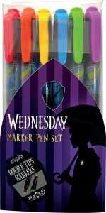 Textmarker Set Wednesday Textmarker in 6 leuchtenden Farben, sortiert