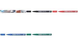 Pentel Permanent-Marker N50S, Runds pitze fein, blau (5102529)