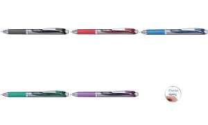 Pentel Liquid Gel-Tintenroller Ener gel BL80, rot (5232243)