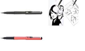 PentelArts Brush Pen Pinselstift, G ehäuse orange (5232307)
