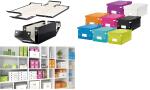 LEITZ DVD-Ablagebox Click & Store W OW, eisblau...