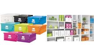 LEITZ Ablagebox Click & Store WOW, DIN A3, pink (80604523)