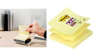 Post-it Super Sticky Z-Notes, 76 x 127 mm, kanariengelb (9006703)