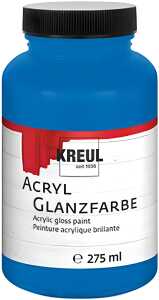 KREUL Acryl Glanzfarbe Blau 275 ml