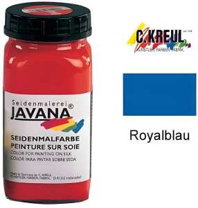 KREUL Javana Seidenmalfarbe Royalblau 1 Ltr.