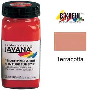 KREUL Javana Seidenmalfarbe Terracotta 275 ml