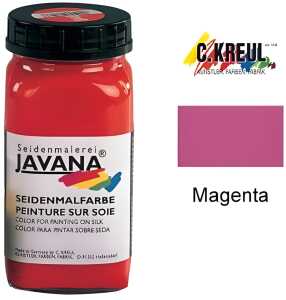 KREUL Javana Seidenmalfarbe Magenta 1 Ltr.
