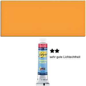 SOLO GOYA Tempera Gouache Echtgelb dunkel 20 ml Tube