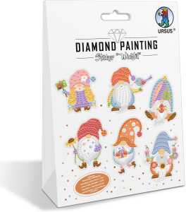 DIAMOND PAINTING STICKER "WICHTEL" MOT.04