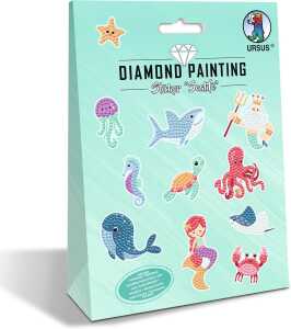 DIAMOND PAINTING STICKER "SEALIFE" MOT.12