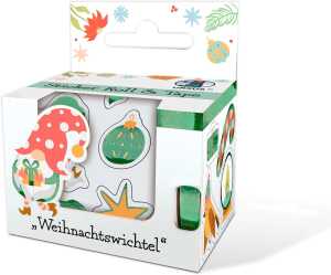 STICKER ROLL & TAPE "WEIHNACHTSWICHTEL"