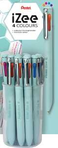 Pentel Display Kugelschreiber 4-Farb 4016284347669