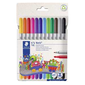 Staedtler Fasermaler D.spitze Noris 12St Etui 4007817164433
