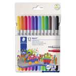 Staedtler Fasermaler D.spitze Noris 12St Etui 4007817164433
