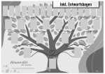 Schmuck-Ahnentafel "Illustrierter Baum" für 5 Generationen DIN A2