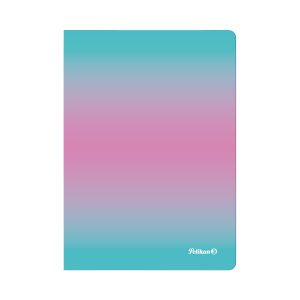 NB A5/80 kariert ColorEdition mint/rosa