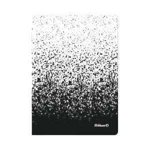 NB A5/80 kariert ColorEdition schw./weiß