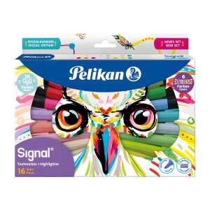 Textmarker Signal "Eulen-Set" 16/FS