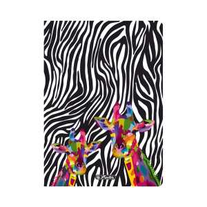 NB A5/80 kariert Wild Neon 4008110392844