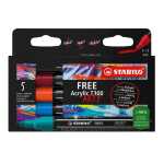 STABILO FREE Acrylic T300 Set Urban NEU