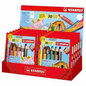 STABILO woody 3 in 1, Display L - 30 Jahre Spaß