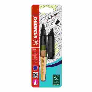 STABILO Grow Kugelschreiber moosgrün/Eiche Kartonblister