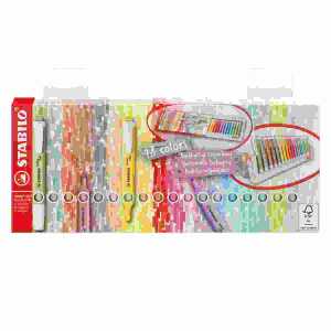 STABILO swing cool NatureCOLORS 18er Tischset