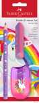 Faber Castell Bleistiftset Einhorn 2 Bleist HB Jumbo Rad+Sp