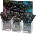 Faber Castell Bleistift Sparkle Midnight Display
