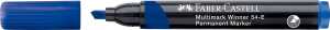 Faber Castell Marker Multimark W-54-E Keilspitze blau