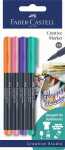 Faber Castell Creative Marker 1,5 mm 4er Blister